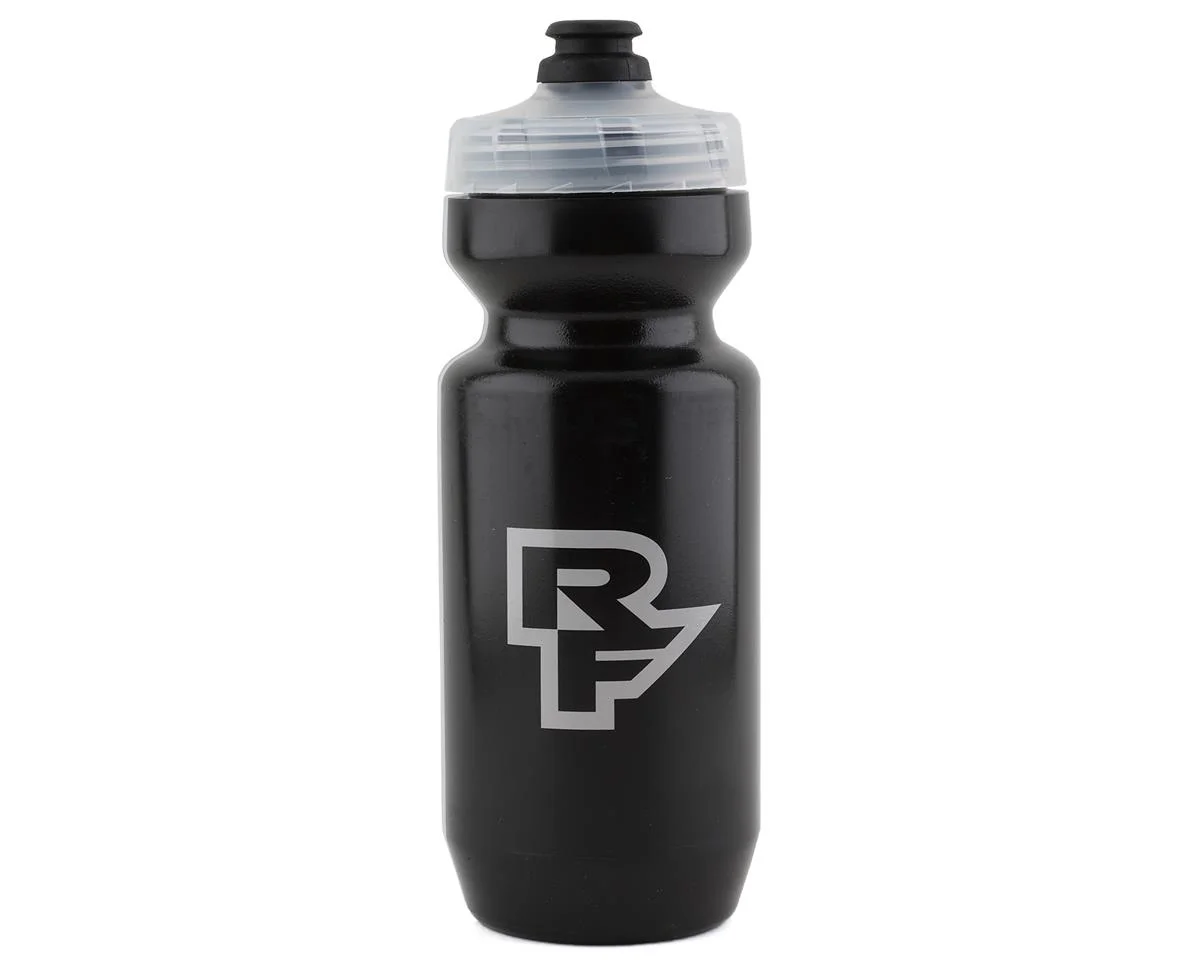 Race Face Purist Water Bottle w/ MoFlo Cap (Black) (22oz)